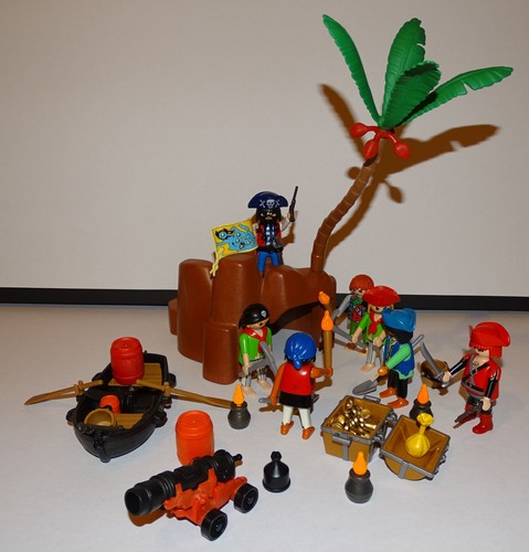 Playmobil tresor des - tresor,