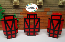 ( A5 / 3 ) Lego 3x Panel rot