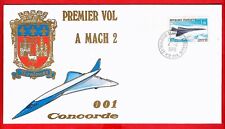 FDC-SPERSONIC CONCORDE-TIRST FLIGHT-MACH 2-BLAGNAC/FRANCE-FAIFORD/ANGLETERRE-70