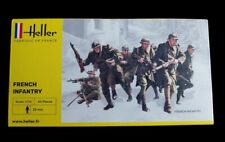1 ensemble de figurines au 1/72. HELLER 49602, Infanterie Française WW2.