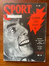 Magazine SPORT SELECTION n°28 du 08/1954; Coppi est-il damné ?/ Volley Ball