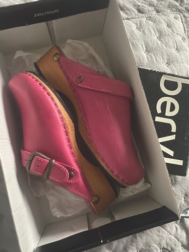 Sabots sandales cuir rose - sandales,