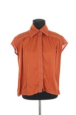 Blouse en coton marron Valentine Gauthier XS