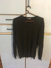 Pull homme col V noir, marque