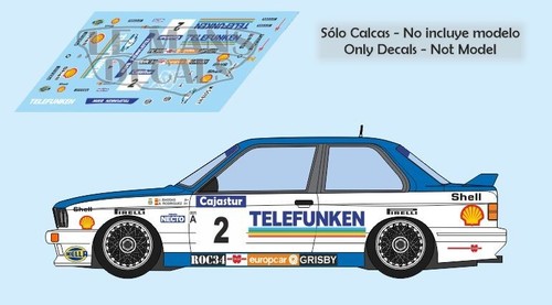 Autocollants bmw e30 rallye - autocollants,