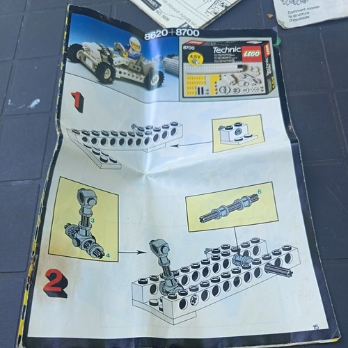 Notice lego 8620 technic - lego,