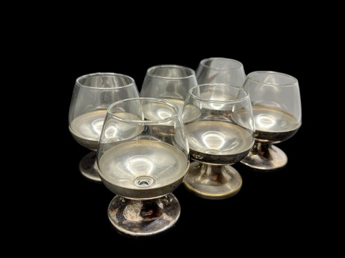 Lot verres gobelets cristal - 6,