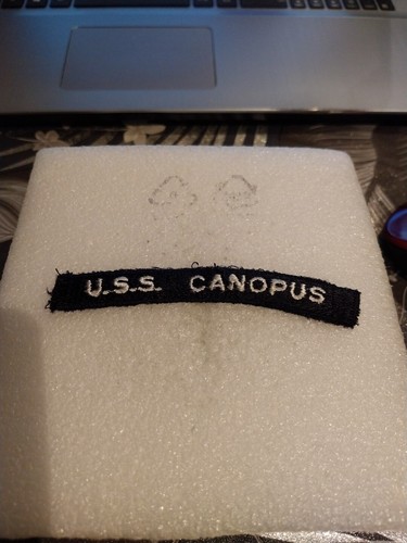 Patch armée navy tab uss - patch,