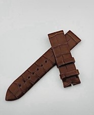 Bracelet Montre Jacquet Droz crocodile marron 18mm/18mm