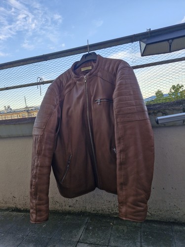 Blouson cuir homme vintage - blouson,