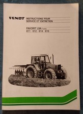 Instructions pour services et