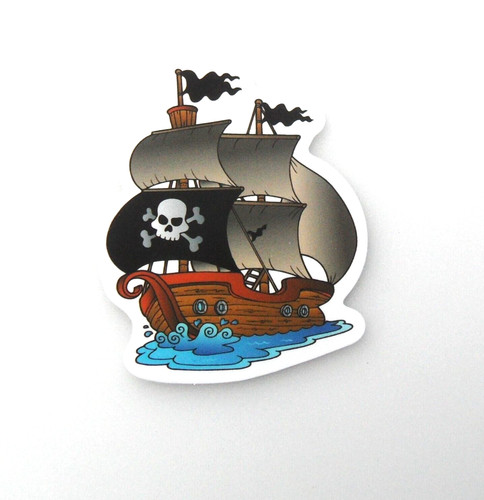 Vianille sticker pirate - -,