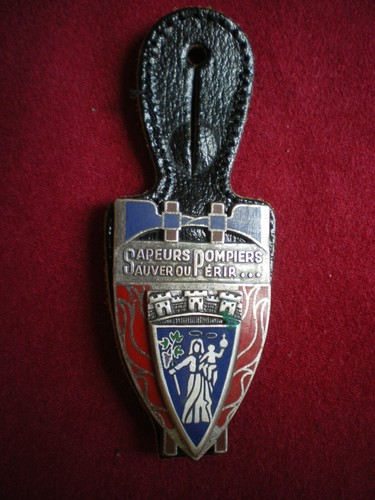 Insigne pompiers pucelle - pompiers,
