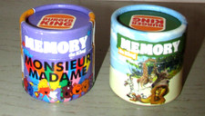Lot de 2 jeux Memory du King Burger King Monsieur Madame & Madagascar Dreamworks