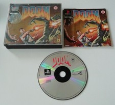 Jeu rare PS1 Doom Version Big Box Complet PAL FR 