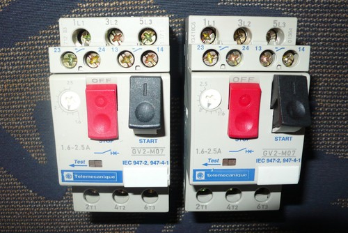 Disjoncteur moteur triphase - disjoncteur,
