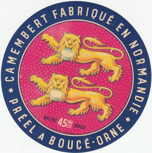 239 etiquette de camembert - 239,