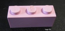 Lego 3622 x2 Brick 1x3 Pink du