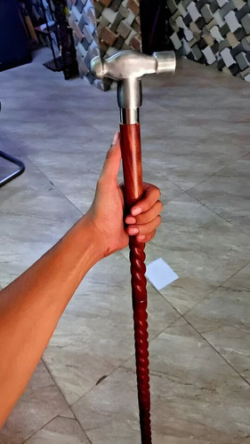 Canne bâton marche bois - en,