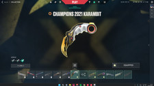 2021 champion karambit, peak