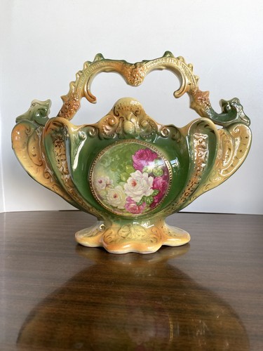 Ancien vase corbeille