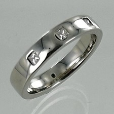 bague platine diamant