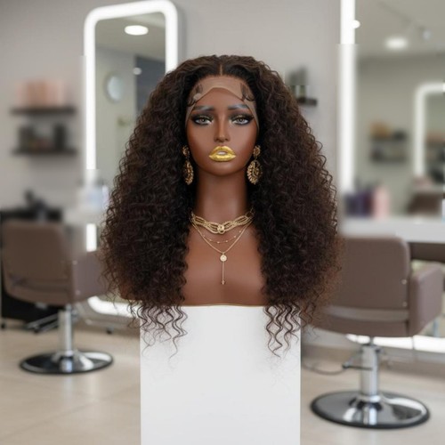 Tête mannequin noire - mannequin,