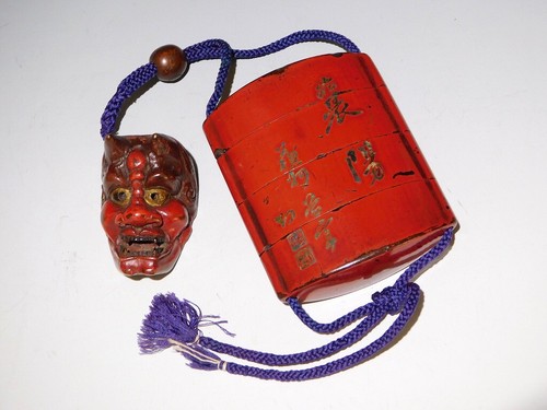 Masque netsuke hannya oni - masque,