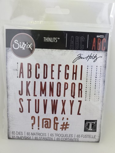 Th1 sizzix tim - holtz, thinlits