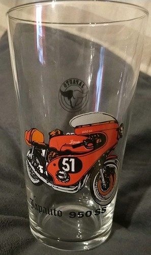 Grand verre 12cm moto - grand,