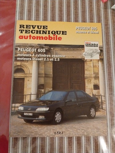 Revue technique peugeot 605 - revue,