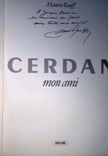 Rouff, Cerdan mon ami ENVOI