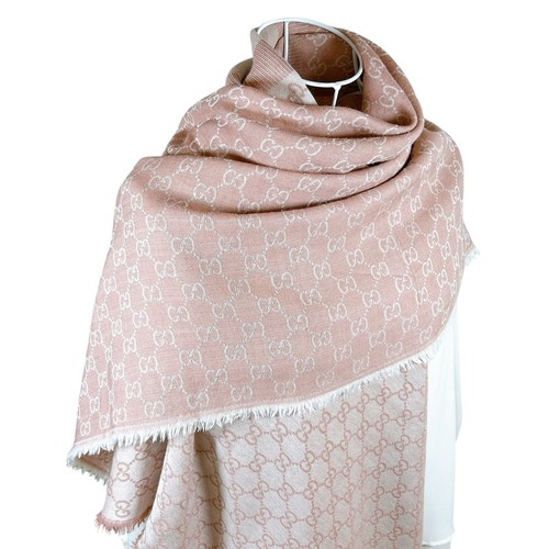 Foulard franges gucci gg - foulard, à