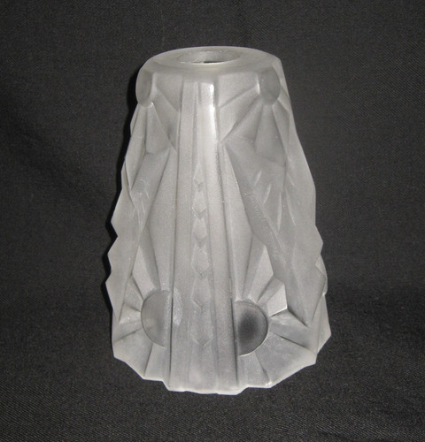 Ancienne tulipe art déco - , en