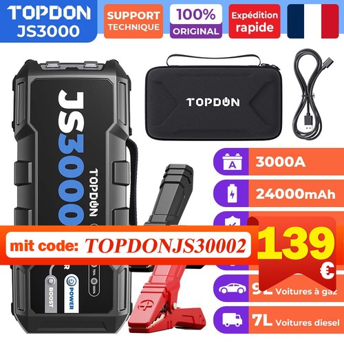 Topdon js3000 3000a - js3000, demarreur