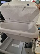Baignoire bébé blanche avec vidange + Plateau De Change  Pliable 