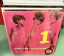 Ltd Ed. / Vinyle JAUNE Diana Ross & The Supremes Rare LP Couleur Number Ones