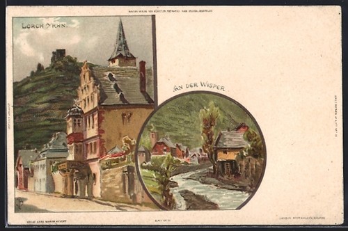 Carte postale artiste - d'artiste, c