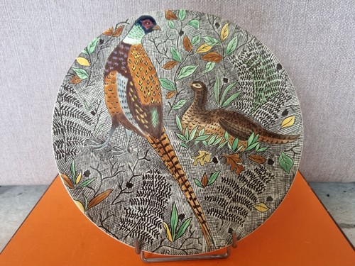 Tres rare plat faience - tres, de