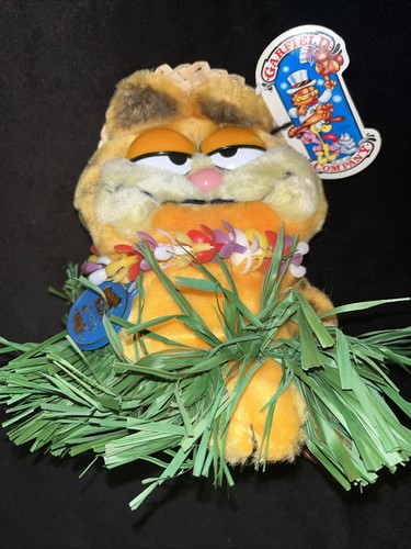 Vintage garfield hawaii - vintage,