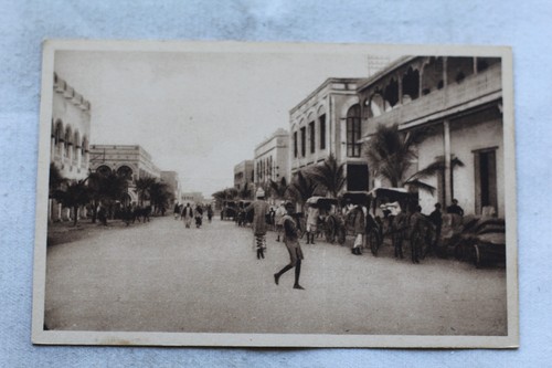 Djibouti rue abyssinie - djibouti,, d'abyssinie
