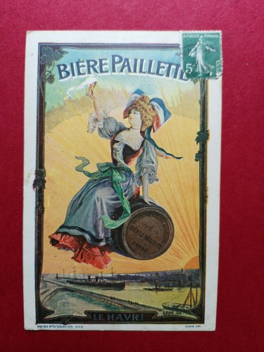 Carte postale bière - carte,