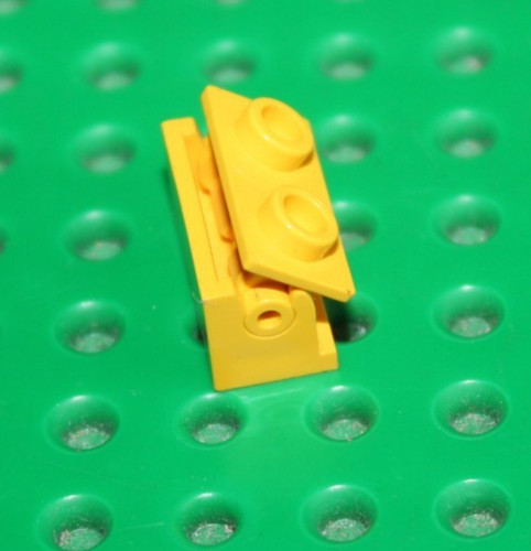 Lego yellow hinge - hinge, ref