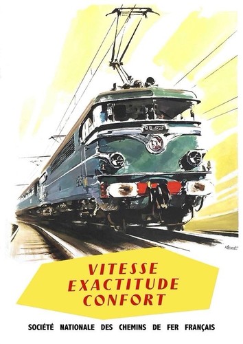 Affiche poster train - poster,