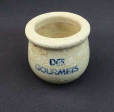 Ancien pot yaourt DES GOURMETS variante french yogourt 1