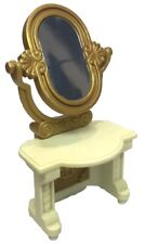 PLAYMOBIL (H356) PRINCESSES - Meuble Coiffeuse Blanche & Miroir Doré 3020 4253