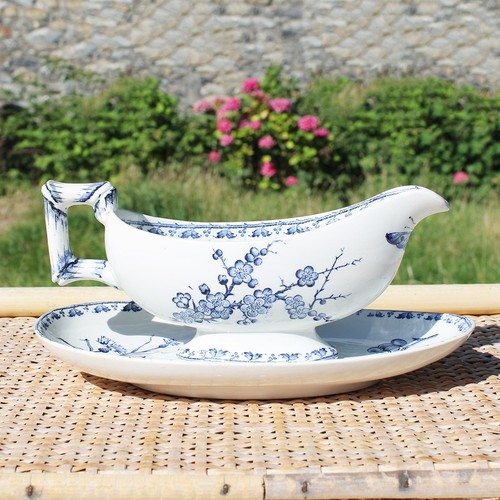 Ancienne saucière faïence - saucière, en