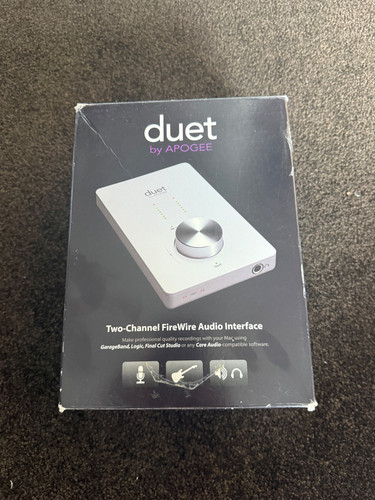Apogee duet firewire audio - firewire,
