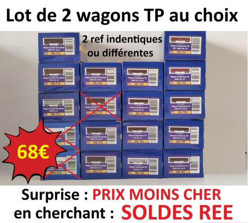 Soldes ree modeles wagons - ree,