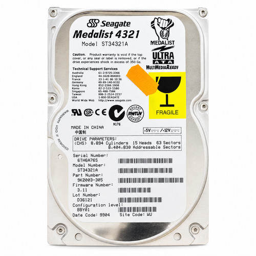 Disque dur seagate - dur, medalist